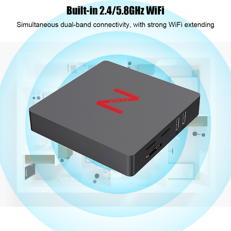 Z85 Beelink 2.4/5.8GHz Wifi VGA HDMI Quad Core Media Player