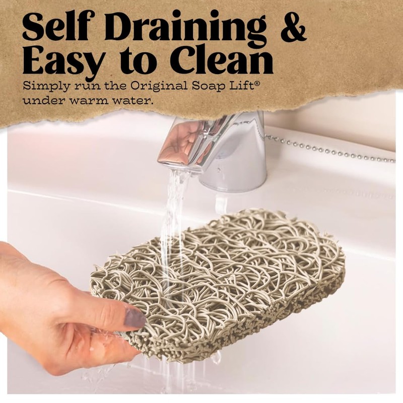 Bone Soap Lift Soap Dish, Two Pack