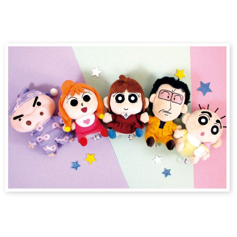 Tees Factory Crayon Shin-chan Plush Mascot Moe P Approx. 3.3