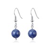 Philip Jones Lapis Gemstone Round Drop Earrings