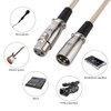 XLR Macho a Hembra Cable de micrófono, 3 Pines XLR