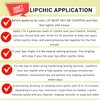 Lipchic Lipstick Sealers, 6 pieces, Value Pack