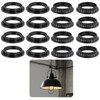 16 Pcs Lamp Shade Rings, 2 Size Lamp Shade Adapter