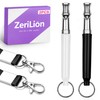 ZeriLion 2 Pack Dog Whistle for Barking Control & Recall