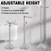 MIROAMZ Toilet Paper Holder Stand 1 pc, Height Adjustable, Reserve
