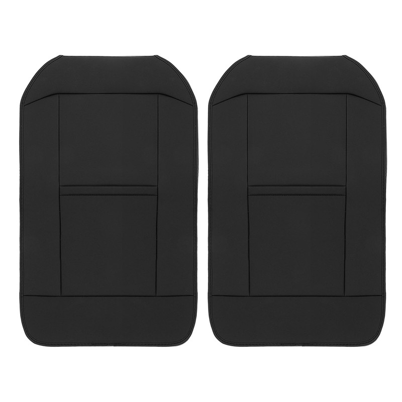 2Pcs Car Seat Anti Kick Pad Rear Back Dust Resistant