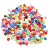 Special Touches 300pcs 4mm Round Multicoloured Mix Resin Buttons For