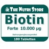 Biotin 10,000 µg Tablets Pack of 180 – Equivalent to