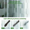 Tonnali 78 Inch Shower Curtain or Liner with Desigh, EVA