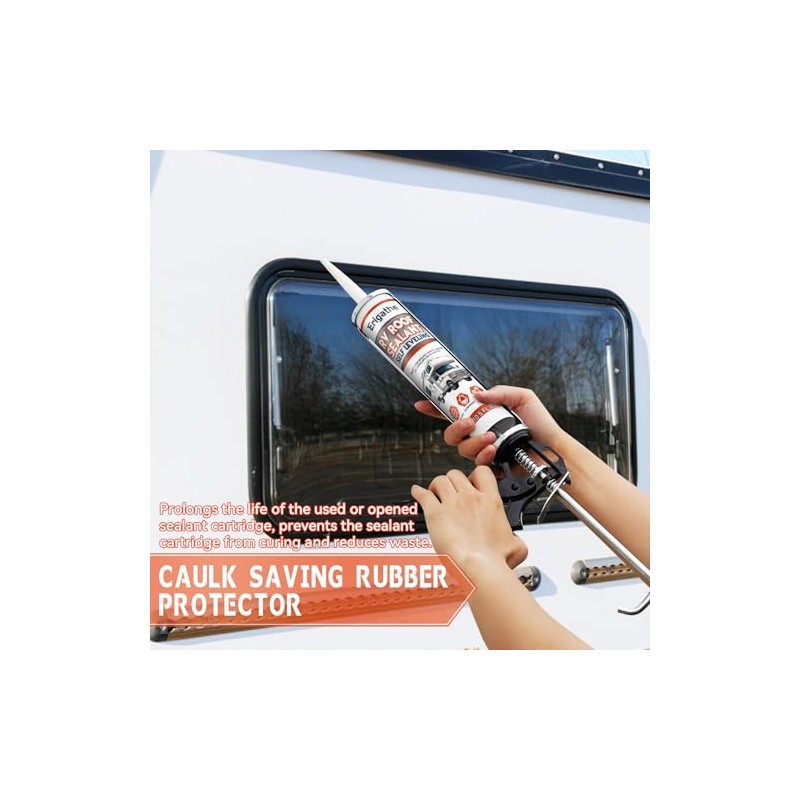 Self-Leveling RV Roof Sealant - Quick-Drying Waterproof Repair