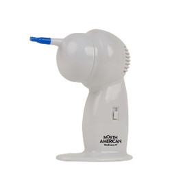 North American Health + Wellness Earwax Cleaner Remover Cordless Tool for Ear Wax, White