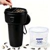 Lumyrilix Portable Sunflower Seed Cup with FREE Airtight Container