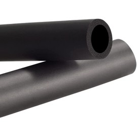 Foam Pipe Insulation,Foam tubing for 1 inch Pipe ,25mm(1") ID 35mm OD 6.5 Foot Length Black