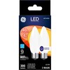 GE LED Light Bulbs, 40 Watt, Soft White, Frosted Decorative