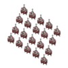 20 Sets Toggle Switch Rocker Self Locking 3 Terminal 3