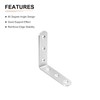DTGN 80 x 80 x 20mm L Bracket Corner Brace