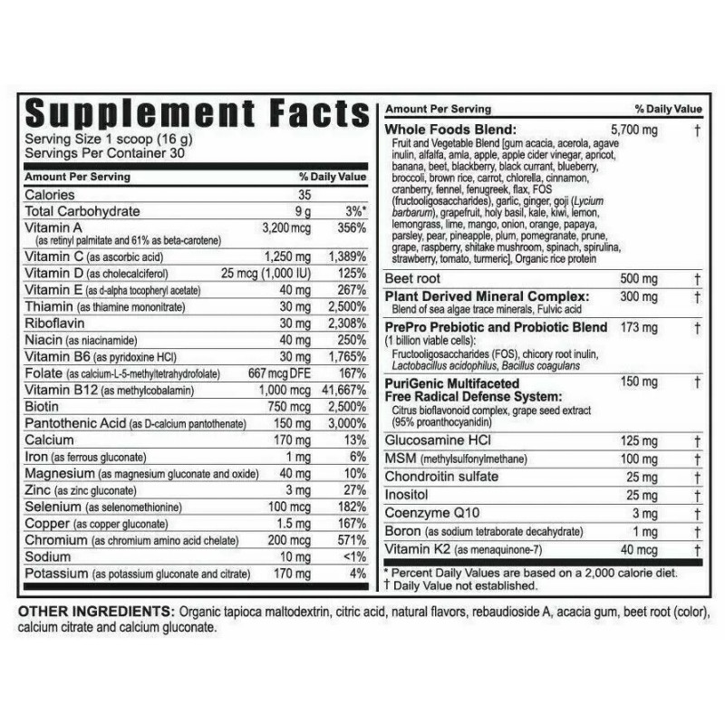 Youngevity Dr. Wallach Beyond Tangy Tangerine BTT 2.5 Canister