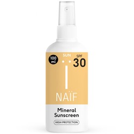 Naïf - Mineralisches Sonnenschutzspray - LSF 30 - Für die ganze Familie - 100ml
