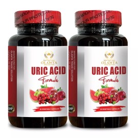 Olanta Trade Solution URIC ACID FORMULA - with Chanca Piedra, Tart Cherry Natural Kidney Health Supple