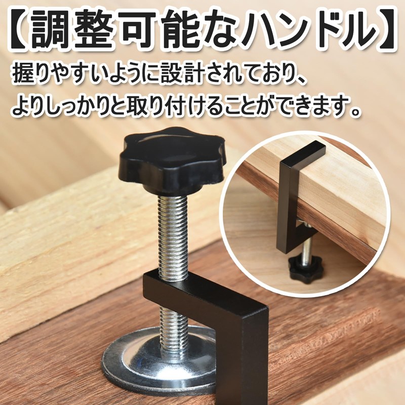 Clamps Metal Fittings, U-Shaped Bracket Clamp, C-Shape, Fixing Hardware, Set