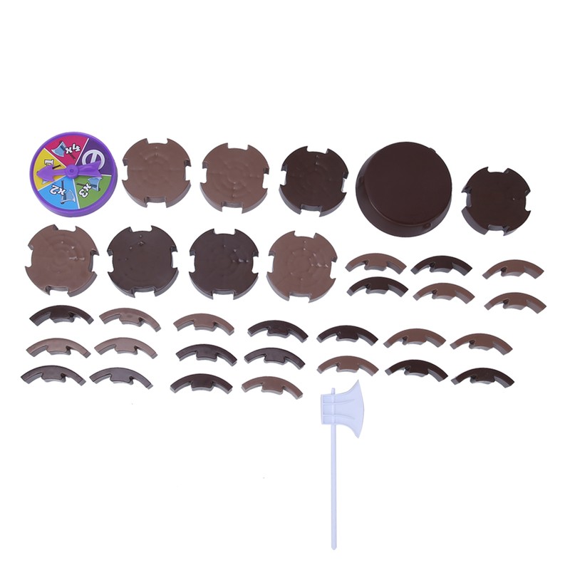 Multiplayer Competitive Games Logging Tree Cutting Toy Parent Child Interaction