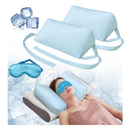 Mybow Back Sleeper Beauty Pillow for Anti Aging Wrinkle Prevention Face Up Head Positioning Back Sleep Training Pillow Head Stabilizer Facial Eye Surgery Pillow Supports for Sleeping Upright