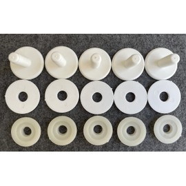 5 Plastic Joint Sets to Complete Teddy Bear, Puppet (35mm)