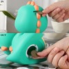 T-Rex Piggy Bank, Dinosaur Coin Bank, Sturdy Piggy Bank(Light Green)