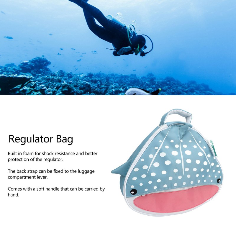 Regulator Bag Polyester Fiber Diving Regulator Storage Carrying Bag for