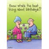 Best Thing About Birthdays: 100th - Oatmeal Studios Funny Birthday