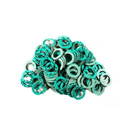 KINETICS LINE Fibre Flat Seal 3/4 Inch Special (24 x 16 x 2 mm) Pack of 100 Sanitary, Heating, Air Conditioning, Ventilation, Piping and Garden (up to 180 °C)