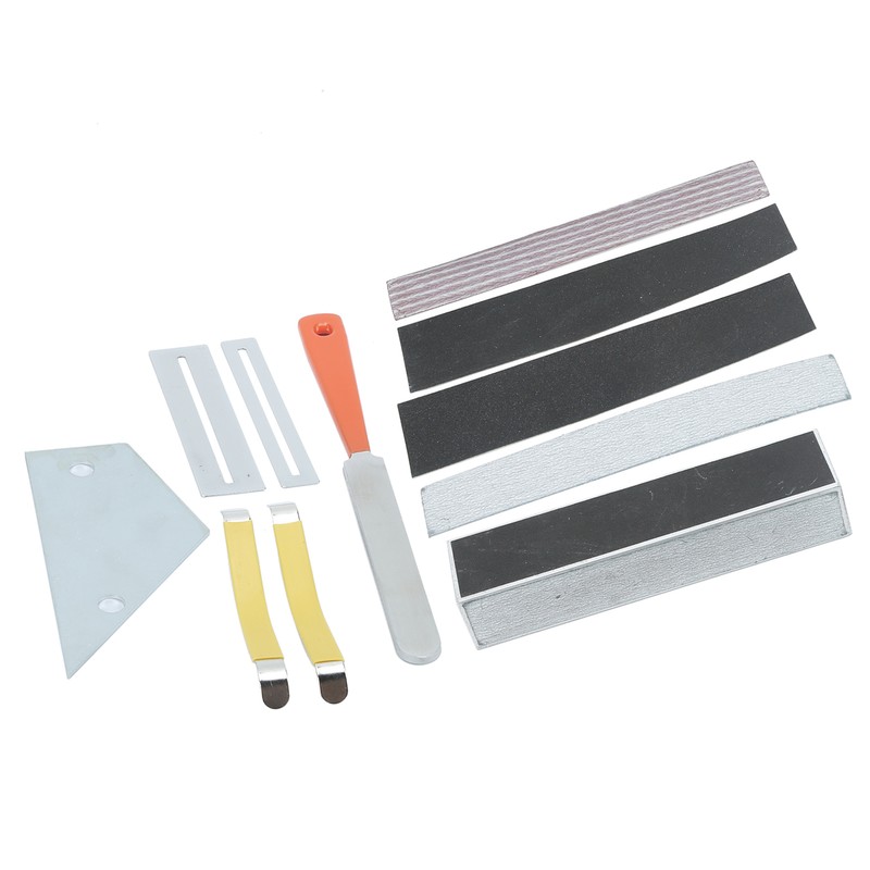 Guitar Leveling Tool Set File Leveler Beam Sandpaper Fingerboard Care