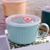 LMRLCS Soup Mug with Lid Noodle Bowl with Handle for