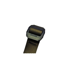 LA Police Gear Men's Reversible 1.5 Inch Tactical Belt, Women's Black Tactical Belt, Military Web Belt - Black and Olive - Large