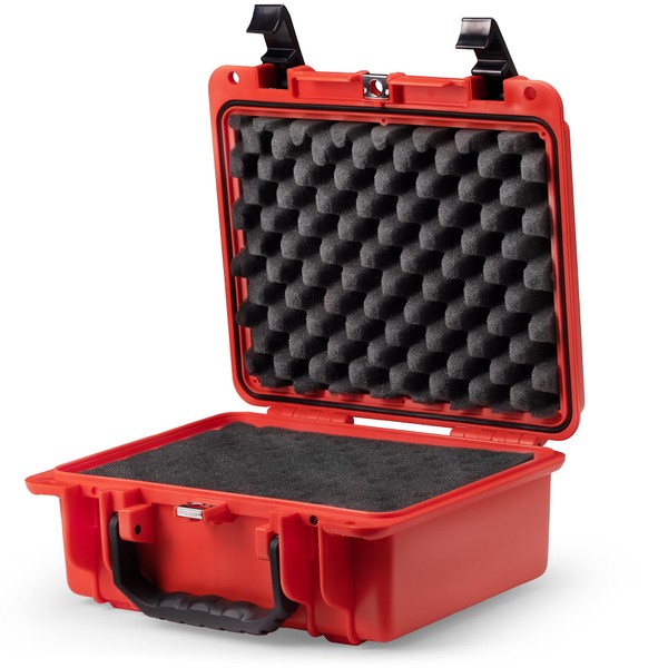 Seahorse 300 Heavy Duty Protective Dry Box Case with Foam - TSA Approved / Mil Spec / IP67 Waterproof / Airtight / USA Made for First Aid Kits, Emergency Box, Camera