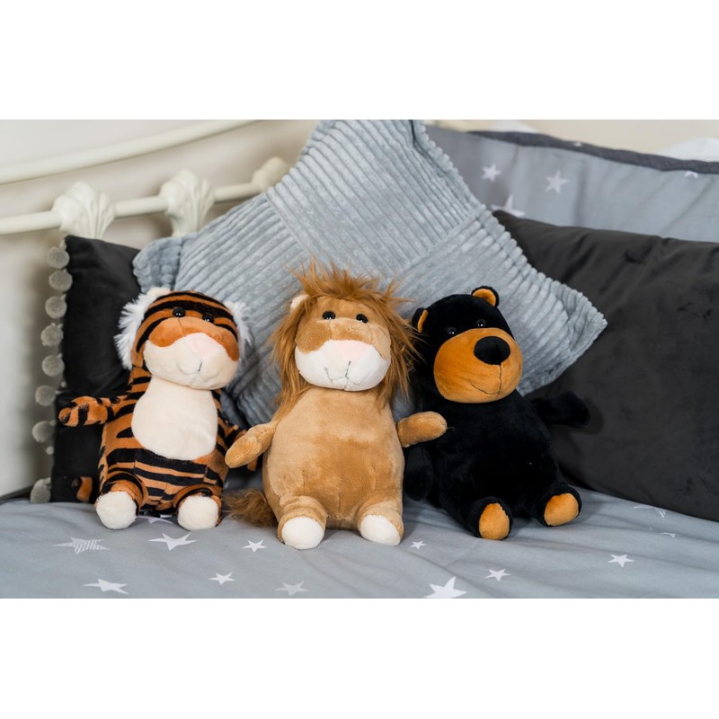 Mousehouse Gifts Big Belly Black Bear 10 inch Soft Toy