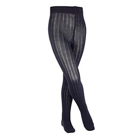 Falke Classic Rib TI Unisex Children's Tights Blue 152/158
