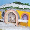 Pextian Fake Snow Blanket, Glittered Snow for Christmas Village, Artificial