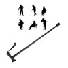 Folding Walking Cane for Men Women T Handle Wrist Strap