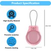 YiDiatnSy Waterproof AirTag Keychain Holder, Air Tag Lock Case Key