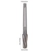 1:10 Taper Shank Machine Reamer 12x40x16mm Spiral High Speed Steel