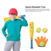 4PCS Sports Baseball Toys Soft Baseball Bat Ball Glove Set