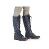 Rieker 94732 knee high waterproof Tex boots (Navy, numeric_7)