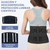 Soporte Lumbar para Hombre y Mujere,faja Lumbar de Doble Compresin