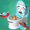 AIXXCUVQ Multiplayer Play Novel Toilet Game Toy Safe Plastic and