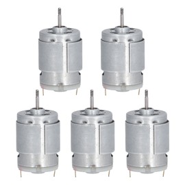 5Pcs DC Motor Electric Carbon Brush Metal Industrial Replacement Parts 12000RPM 3.7V RC380