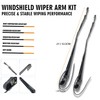 RigidWire 1 Pair Front Windshield Wiper Arm Kit Fits Compatible