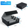 Newpop Card Box for 1800 Cards, Trading Card Box with