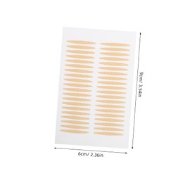 Ipetboom Natural Olive Shape Breathable Eyelid Tape Pcs Double Eyelid Stickers Eye Lifting Tape for Quick Eye Lifting Long-lasting Comfortable Irritation