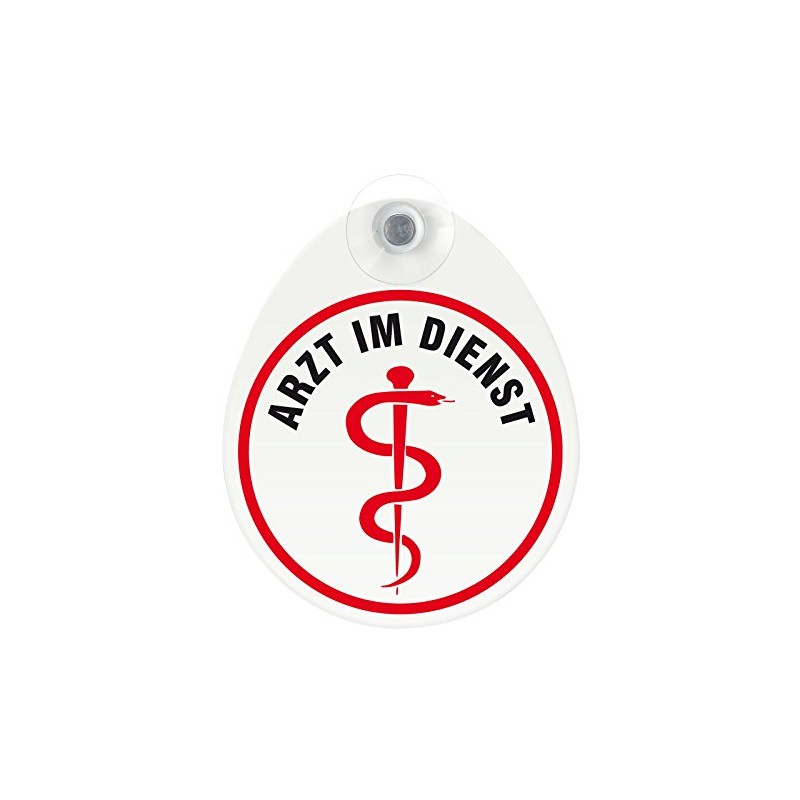 Sign, car sign doctor in service with suction cup, 1.1